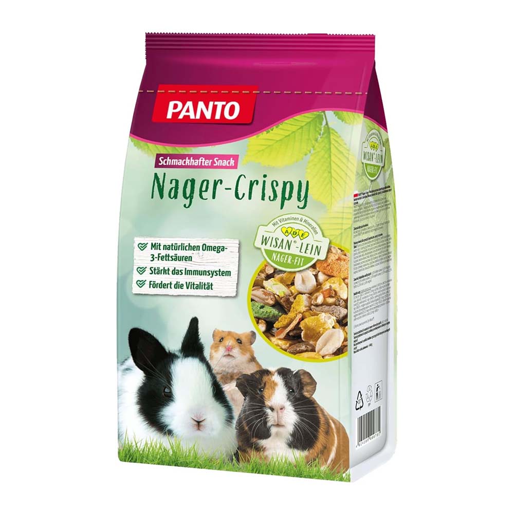 Panto nager-crispy premium più - Integratore alimentare per ratti o conigli 600g