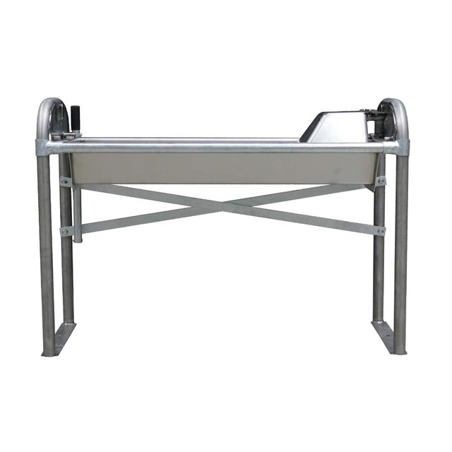 Girevole piatto, montaggio a pavimento