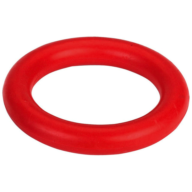 Anello giocattolo in gomma piena per cani