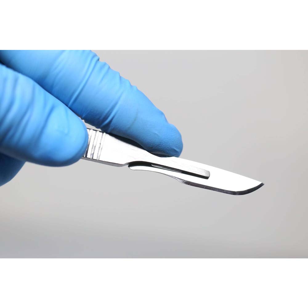 Handle For Stainless Steel Surgical Blades