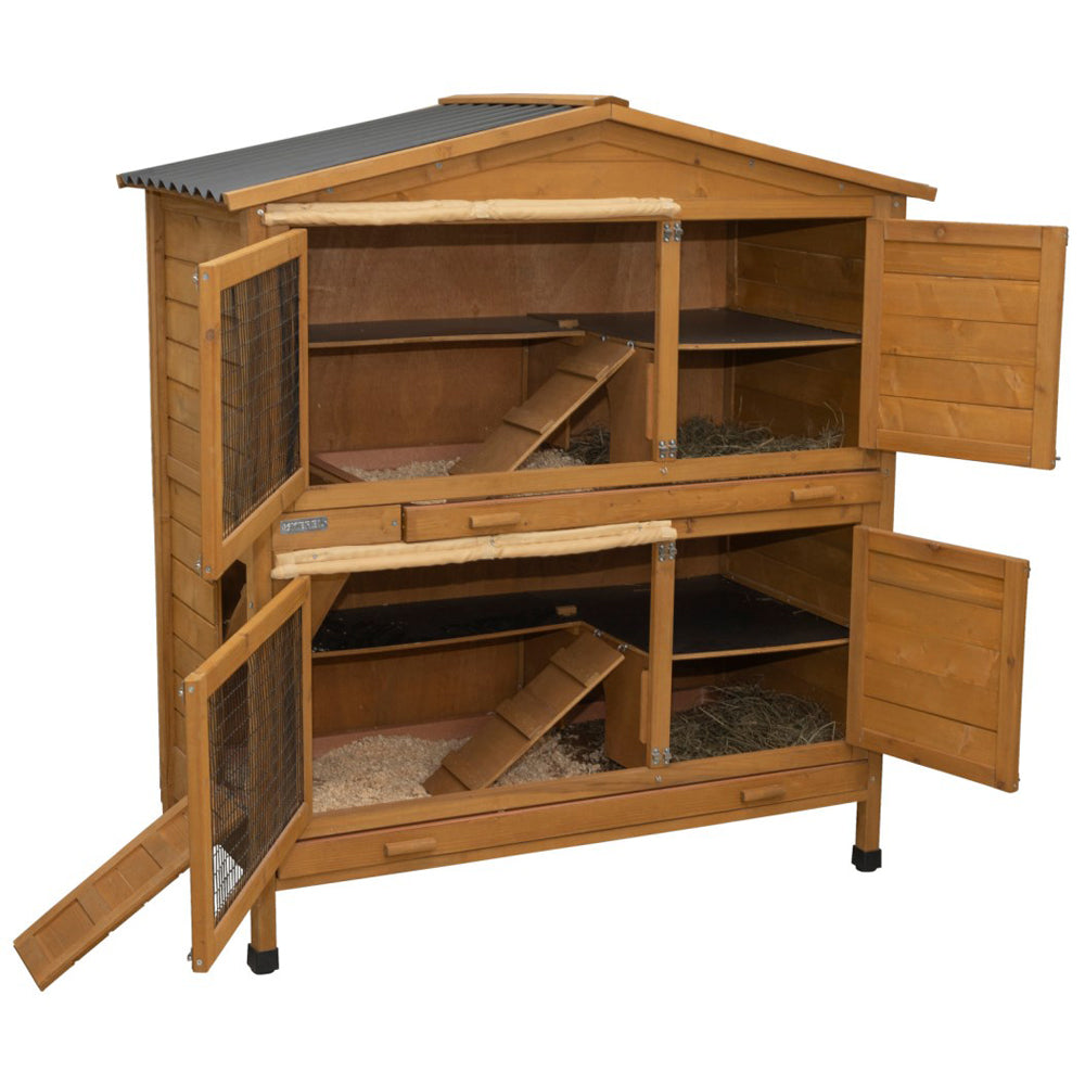 Casetta per Roditori Appartement Pro – Conigliera Antifreddo