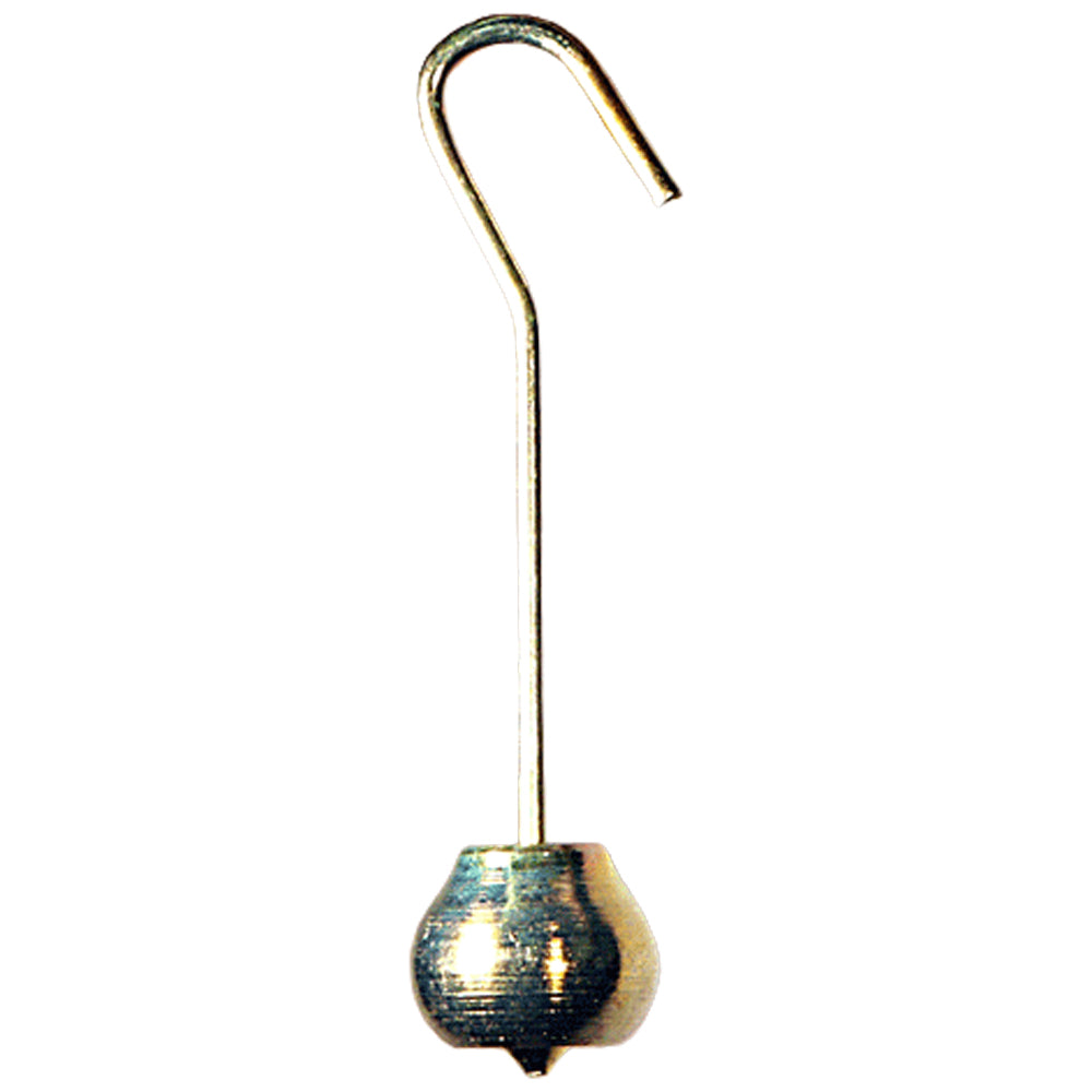 Curved Bell with Swivel Brass Clapper