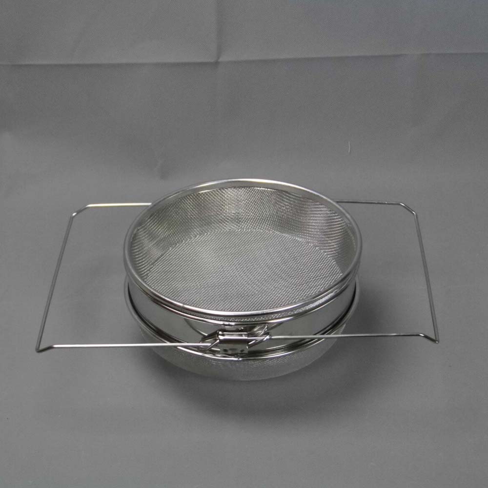 Double sieve filter with extensible mesh for ApiNord