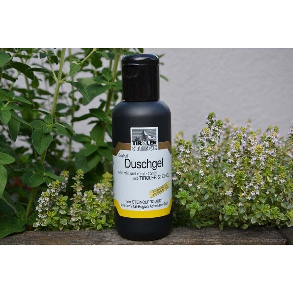 Gel doccia con olio di roccia tirolese