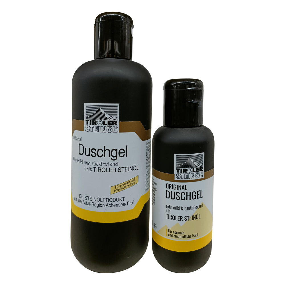 Gel doccia con olio di roccia tirolese