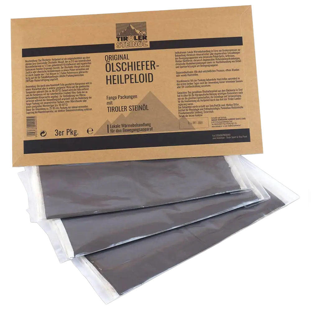 Ölschieferpackung-Heilpeloid – Impacco Termico Muscolo-Scheletrico