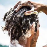 Shampoo per capelli con olio di pietra tirolese