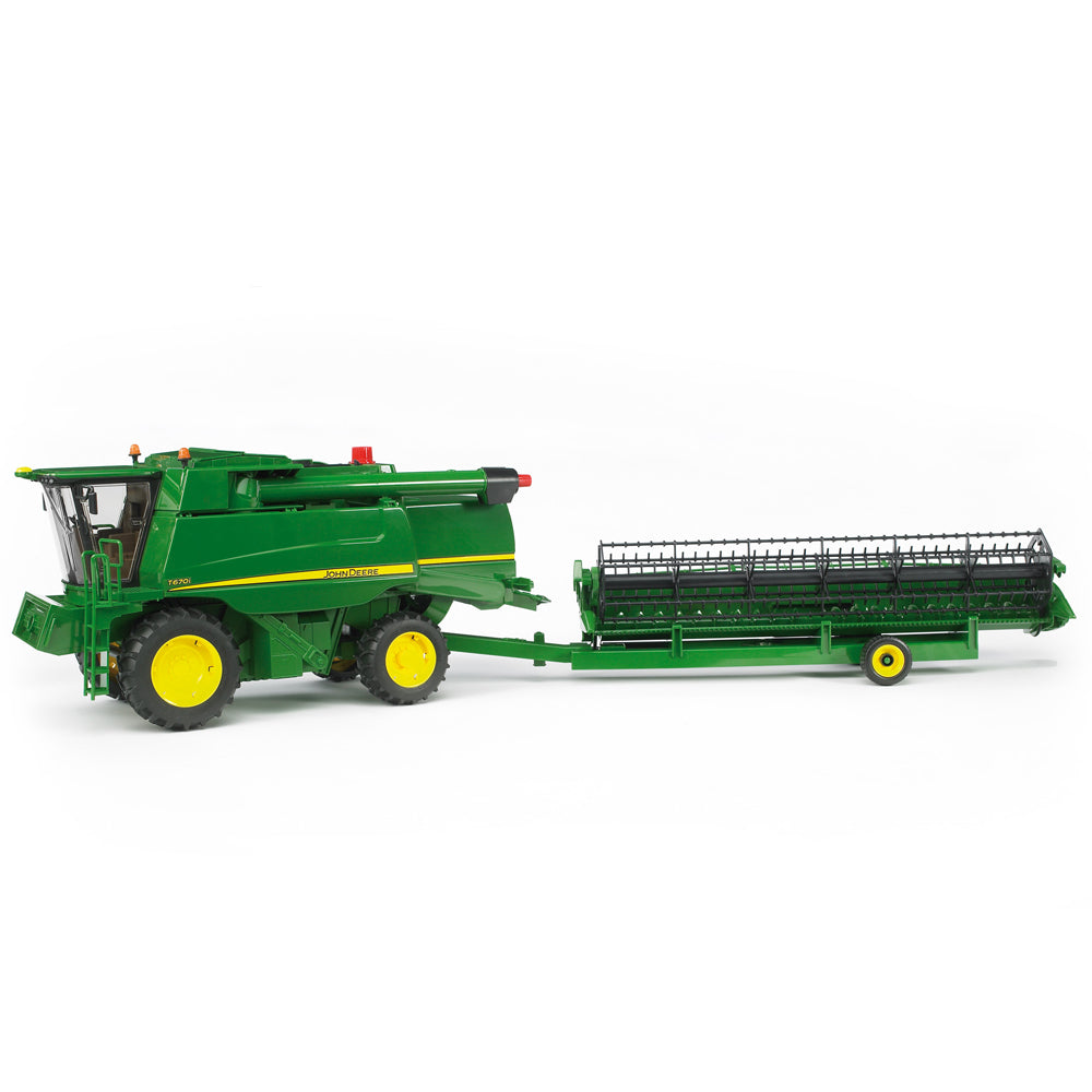 Bruder John Deere T 670i – Mini Mietitrebbia Giocattolo