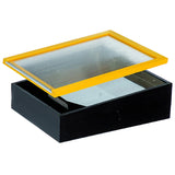 Smalto II Solar Wax Melter with Wooden Frame, Double Glass & Stainless Steel Support