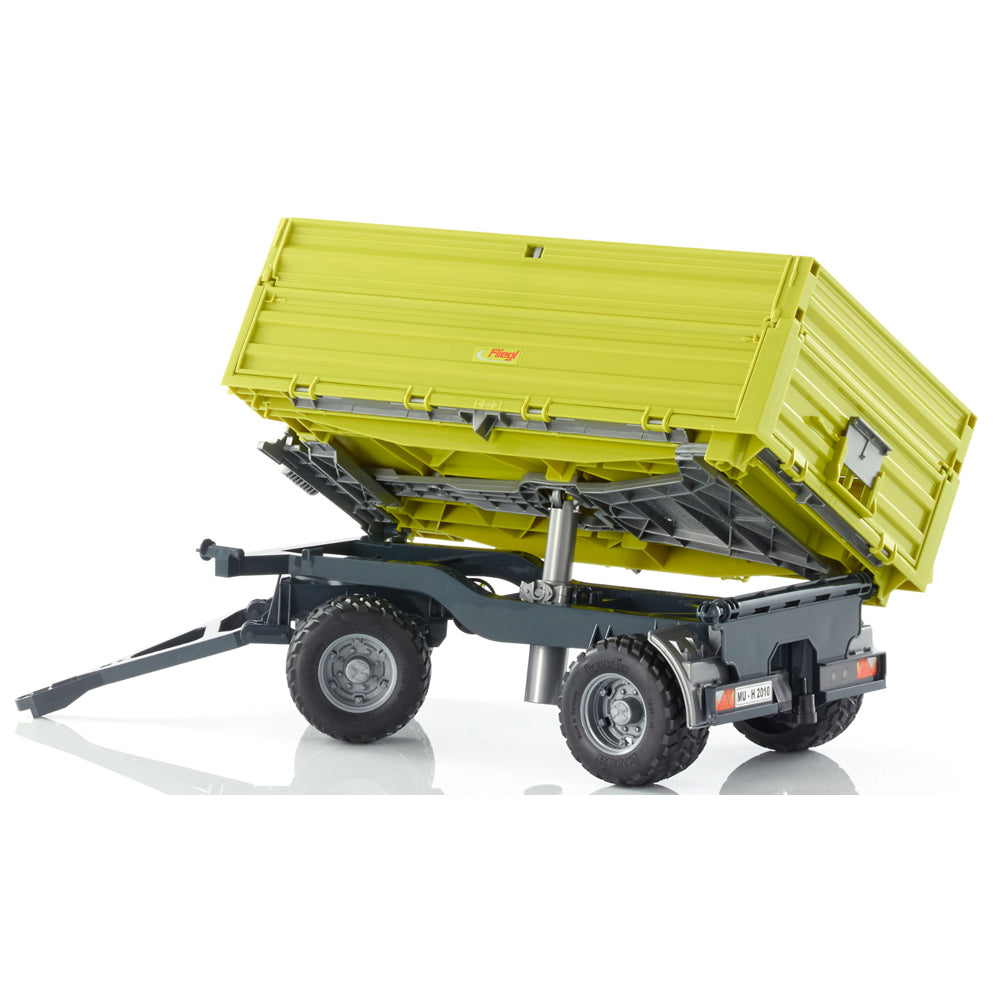 Fliegl 3-way tipper with slip-on tailgate