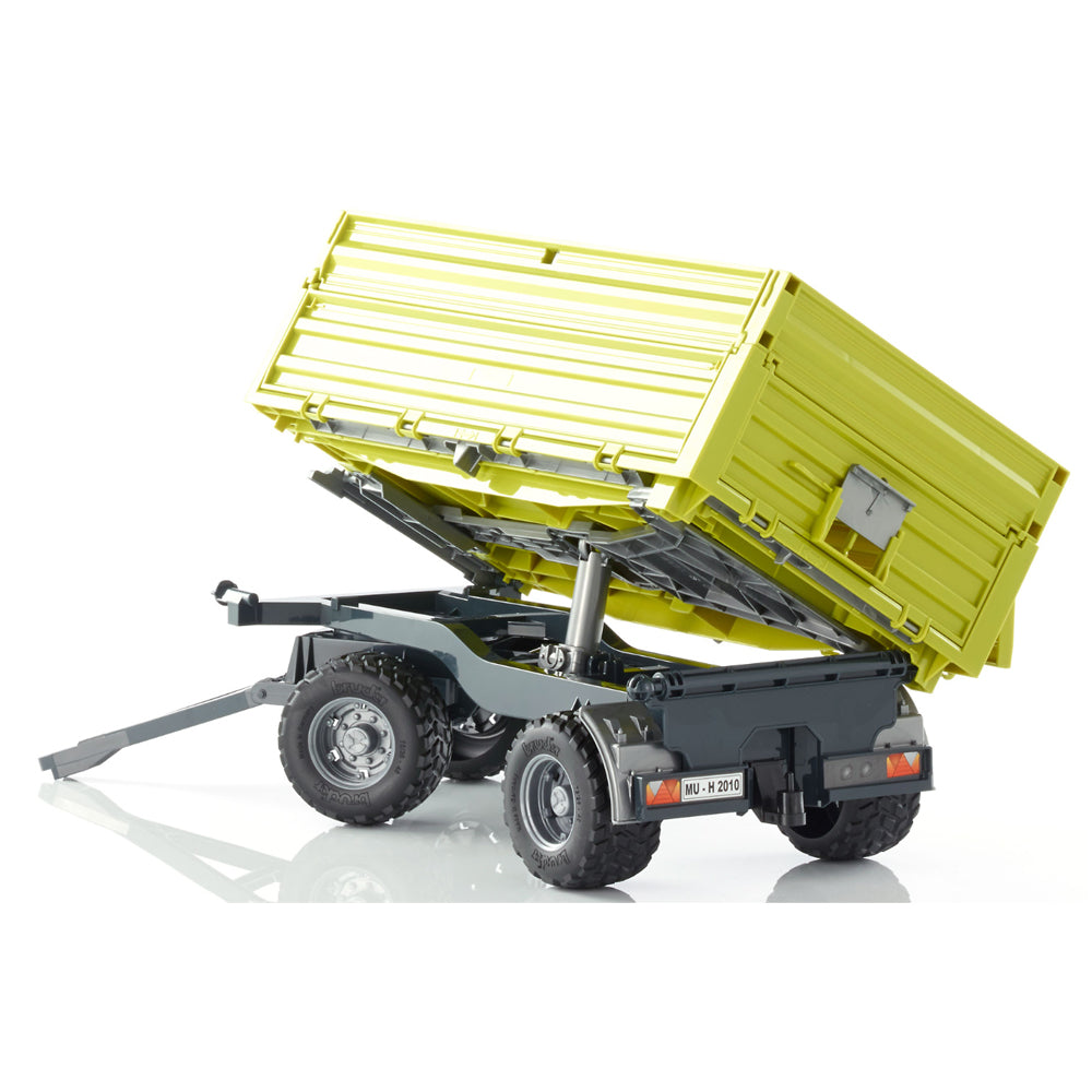 Fliegl 3-way tipper with slip-on tailgate