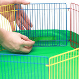 Fenced area for hamsters