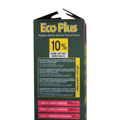 Eco Plus plastic film for silage wrapping