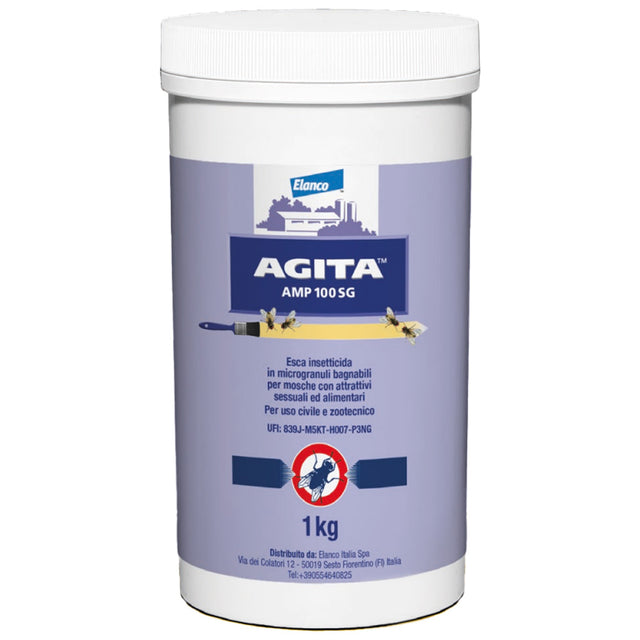 Agita® AMP 100 SG - Insetticida Repellente per Mosche 1kg