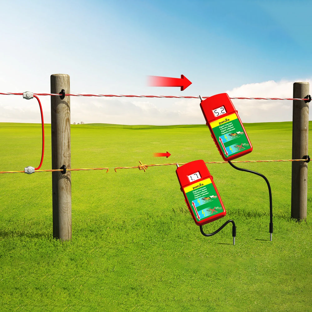 Voltmetro Digitale con Carico – Misurazione Tensione Recinzioni Elettriche