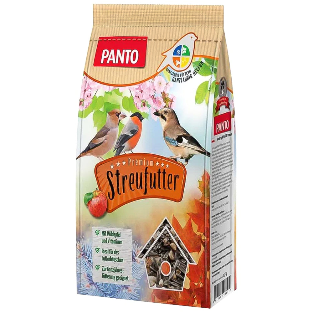 Panto Premium Tierfutter Streufutter Für Wildvögel 1,7 Kg 