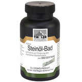Bagno all’olio di scisto tirolese – rimedio alpino tradizionale con olio fossile naturale per lenire pelle, articolazioni e muscoli.