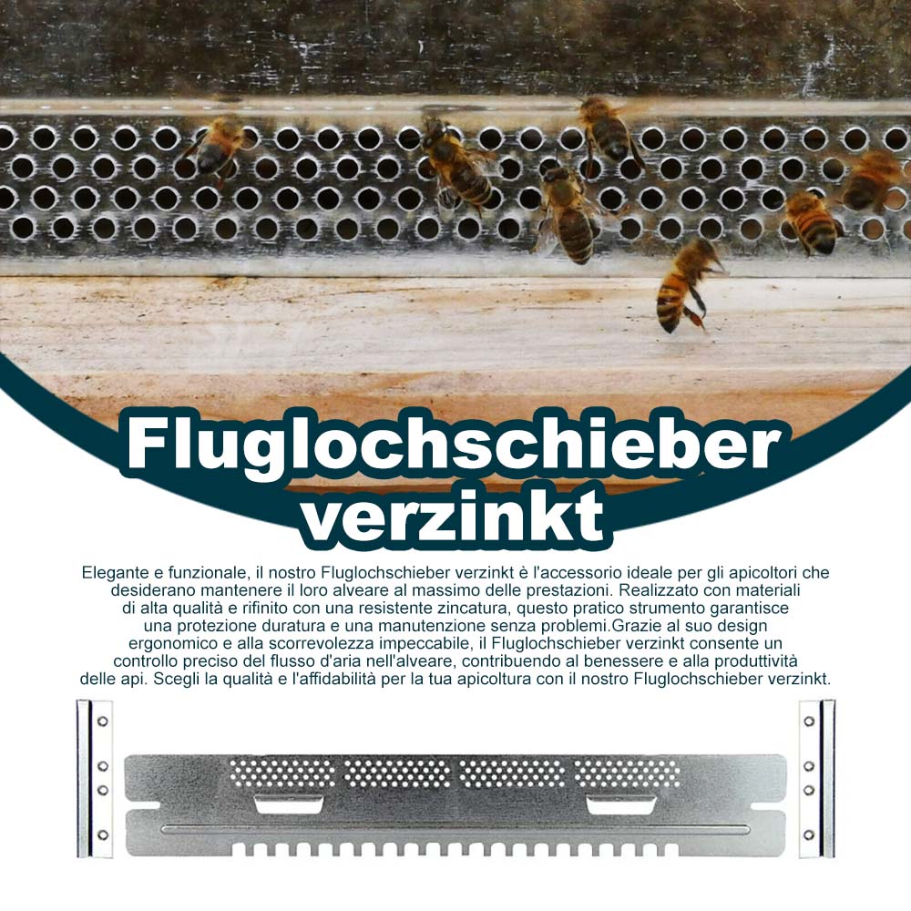 Fluglochschieber verzinkt