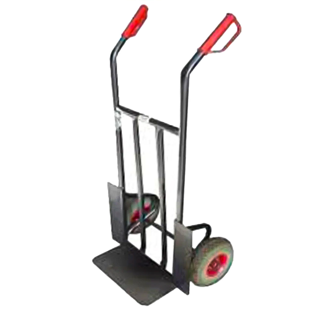 Steel storage trolley, double handle - load 200 kg