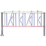 Telaio di supporto modulare per mangiatoia autobloccante | sistema SSV / SV per bovini