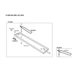 Auxiliary heating element Mod. 6061, 24 V / 180 W