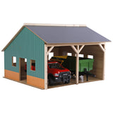 Landwirtschaftlicher Unterstand für 2 Fahrzeuge im Maßstab 1:16