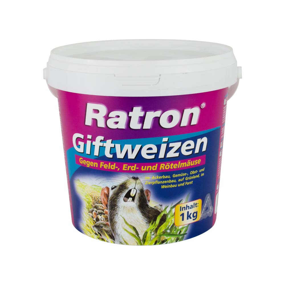 Ratron Giftweizen 1kg-Eimer