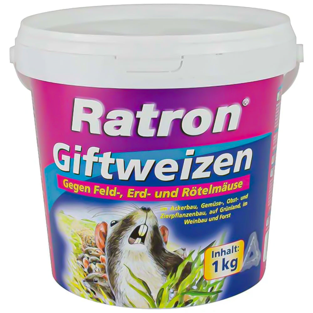 Ratron Giftweizen 1kg-Eimer