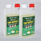 Top Repell repellente insetti I antimosche 500ml per Bovini, Equini, Ovini, Caprini