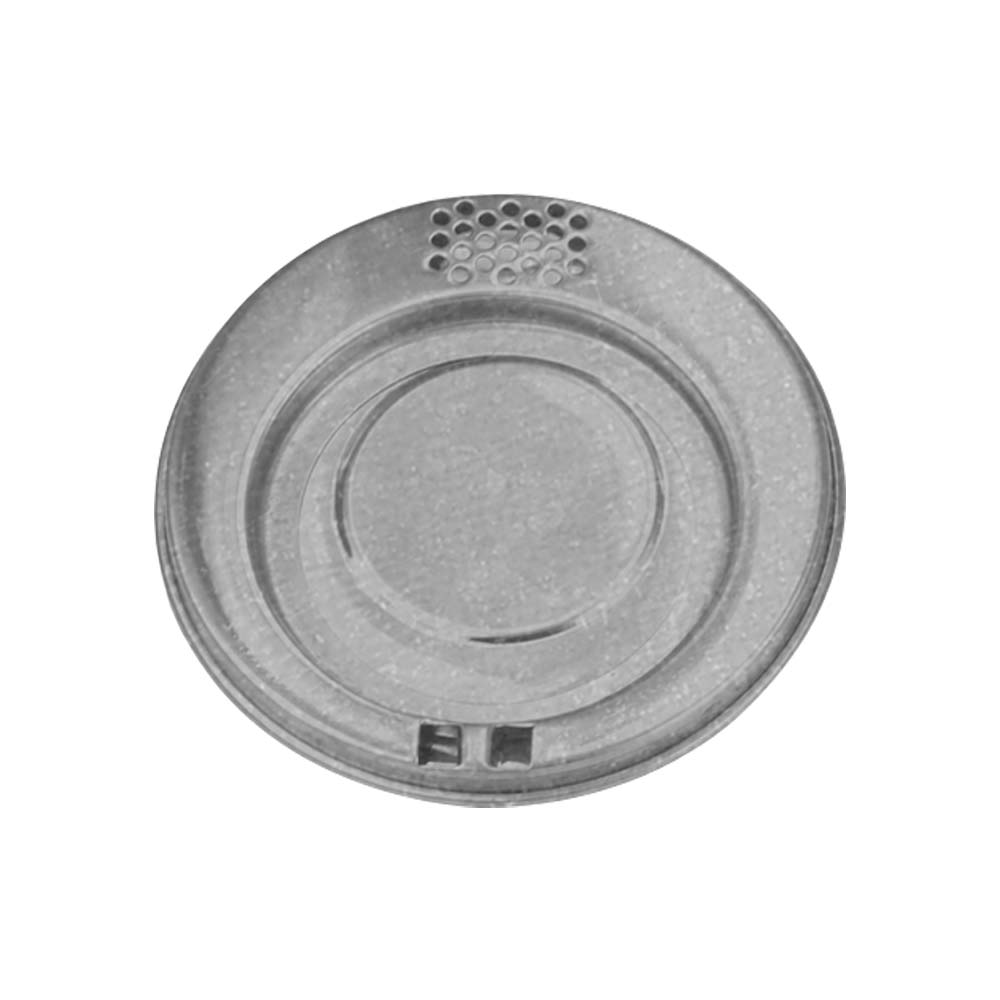 Round metal bee escape with 2 outlets