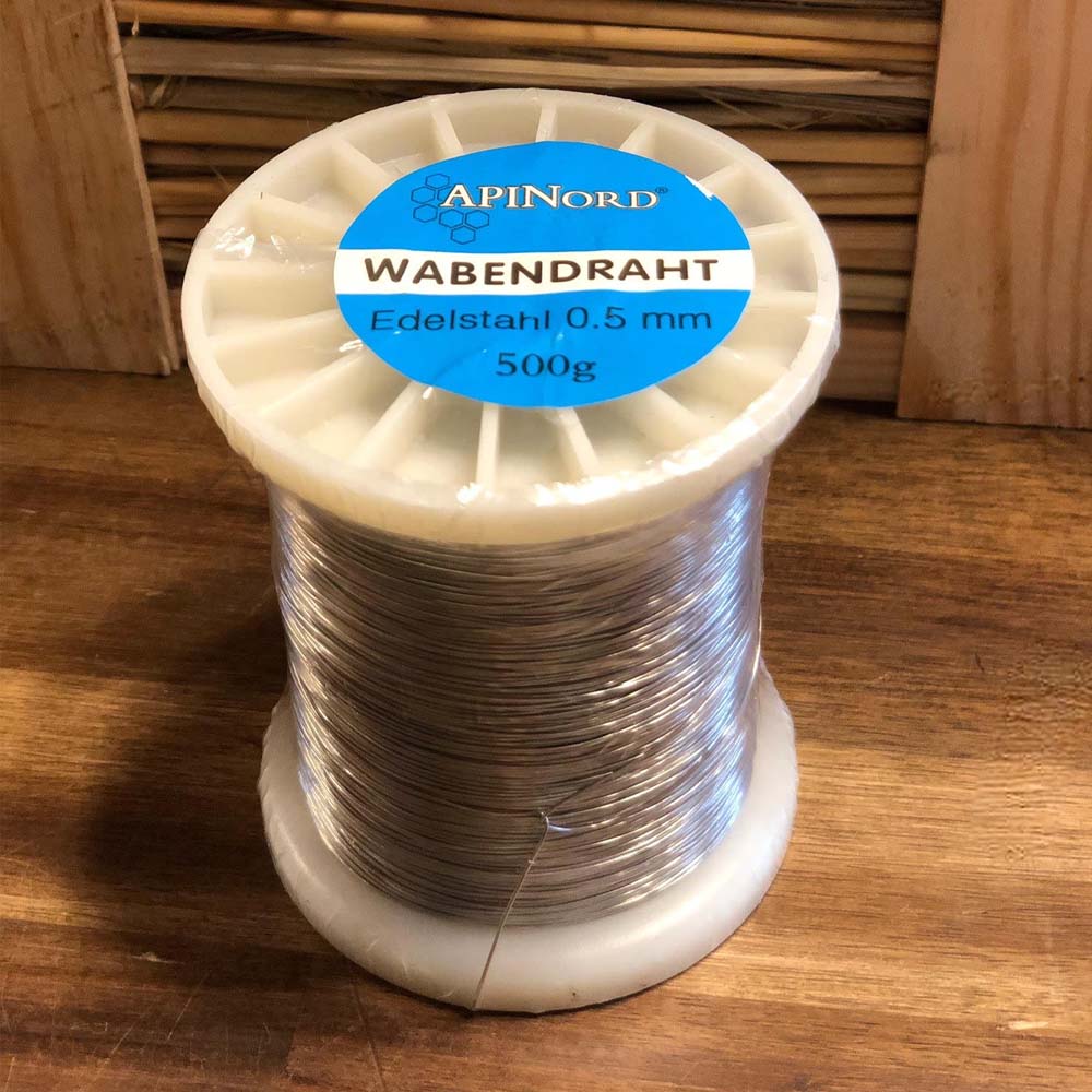 ApiNord® Wabendraht aus Edelstahl – 250g und 500g