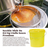 12.5kg Yellow Honey Bucket Without Pressure