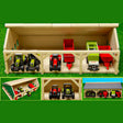 Kids Globe - Capannone Giocattolo in Scala 1:87 per Trattori e Rimorchi