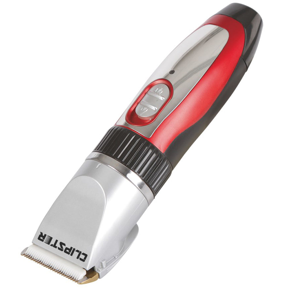 Tosatrice a batteria Sonic con cavo di carica collegato