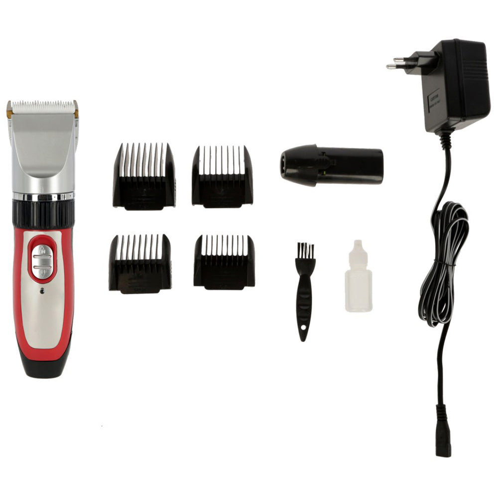 Tosatrice a batteria Sonic con cavo di carica collegato