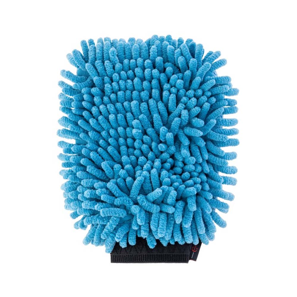 Putzhandschuh Microfaser,blau