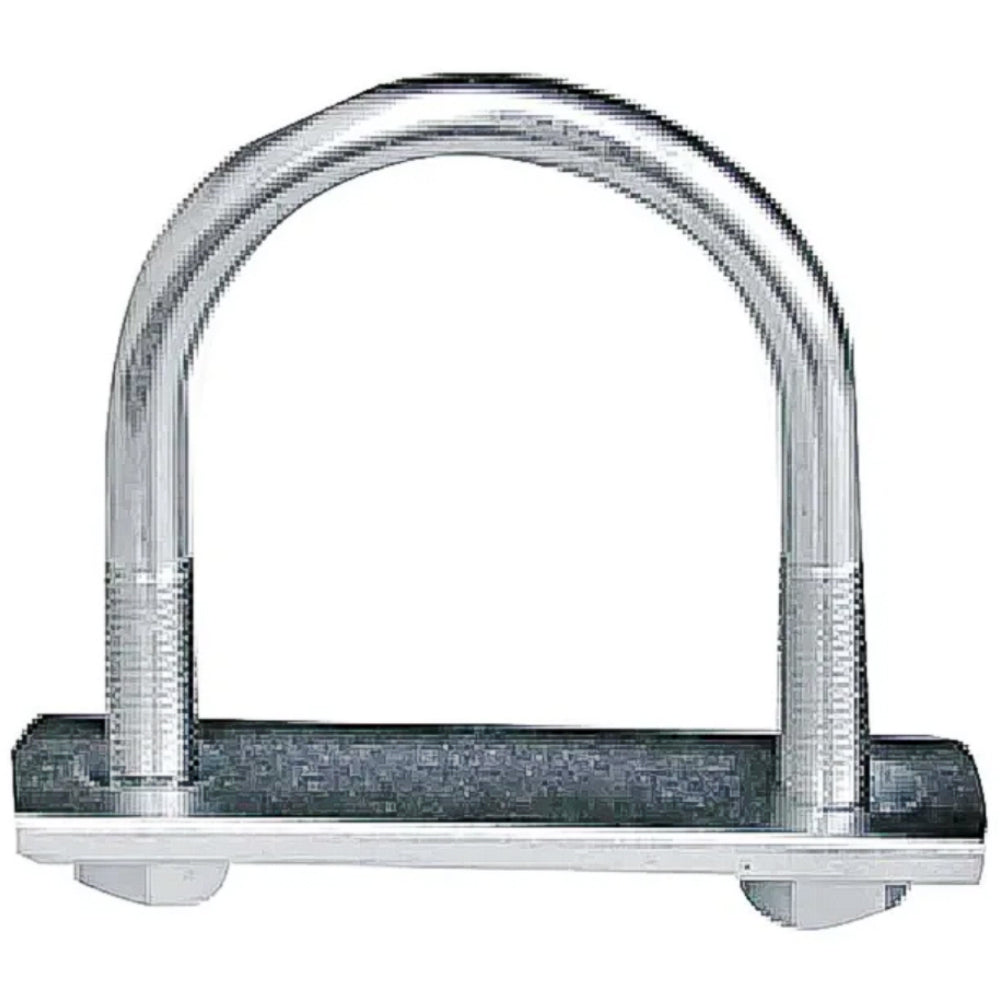 U-bolt, galvanized