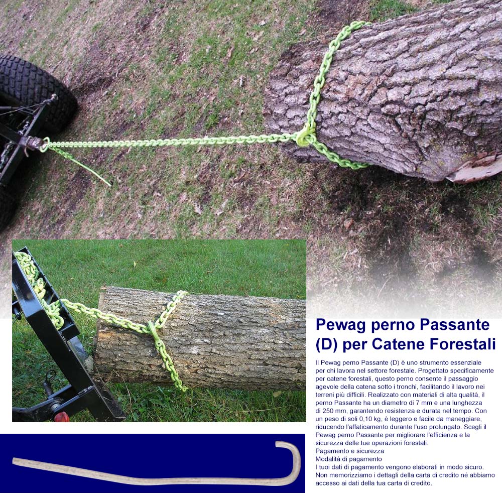 Pewag perno Passante (D) per Catene Forestali