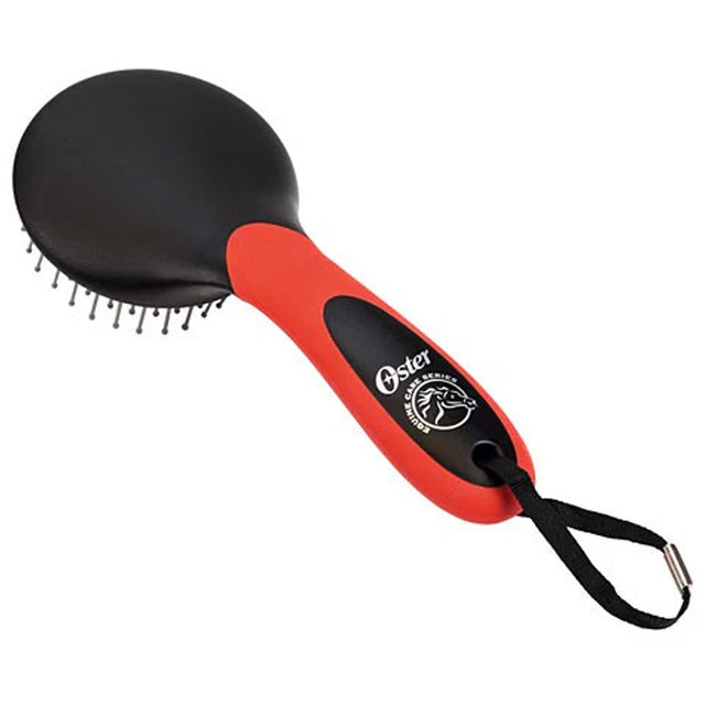 Oster Spazzola per Criniera e Coda per Cavalli Colore Rosso/Nero