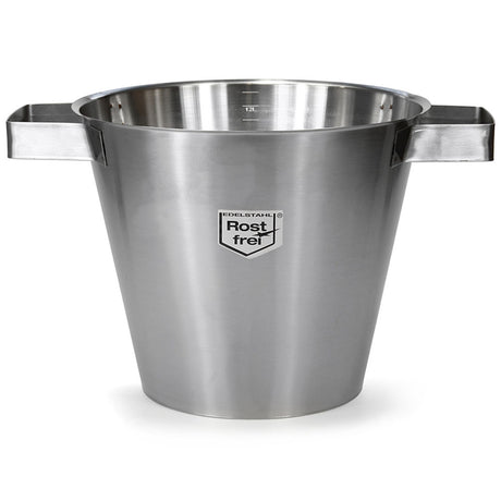 ApiCera Secchio per Cera in Acciaio Inox 12L