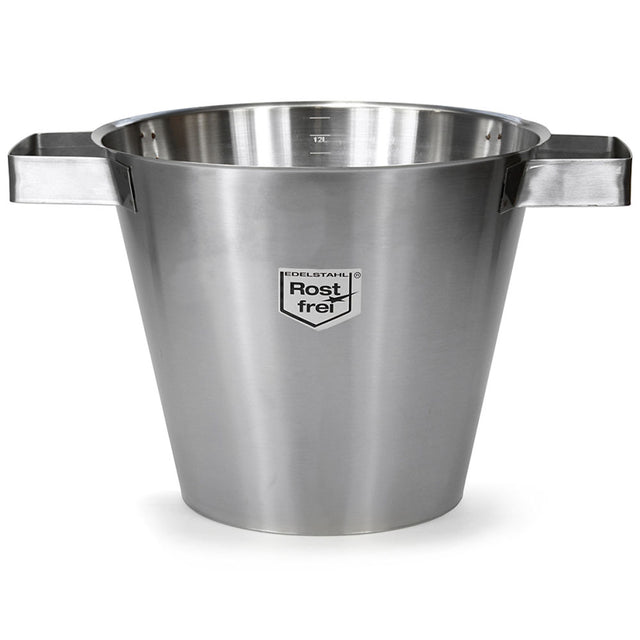 ApiCera Secchio per Cera in Acciaio Inox 12L