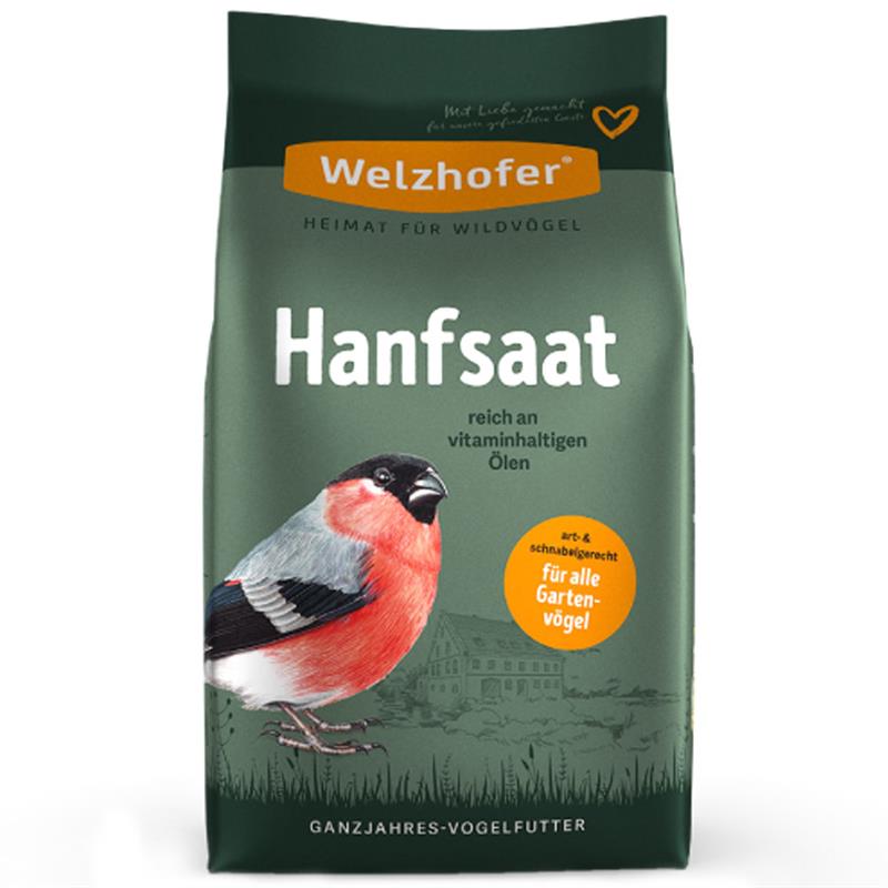 Hanfsaat Mangime Semi di Canapa per Uccelli - 1kg