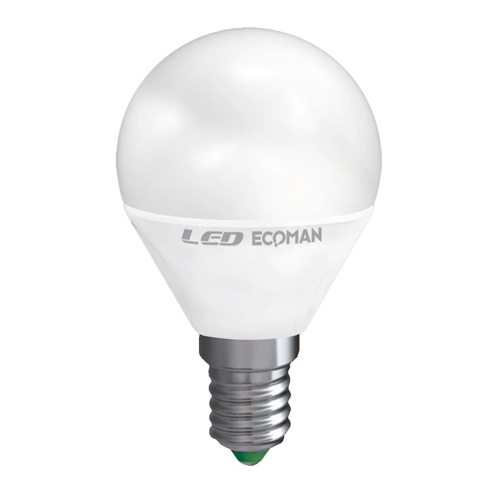 Ecoman LED mini sphere 3W 3000K E14