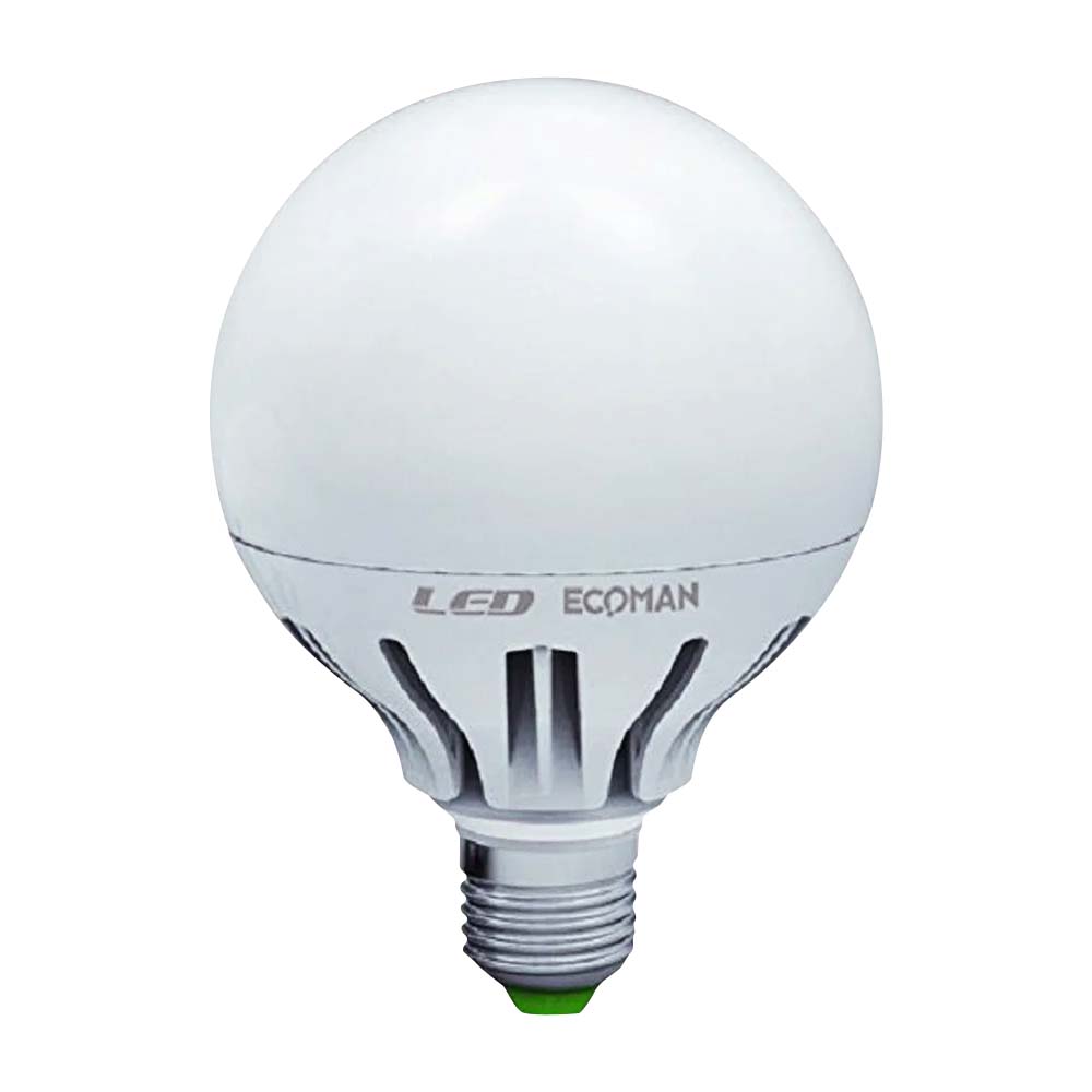 Ecoman 0025 LED Globe 15W E27 Warm Light