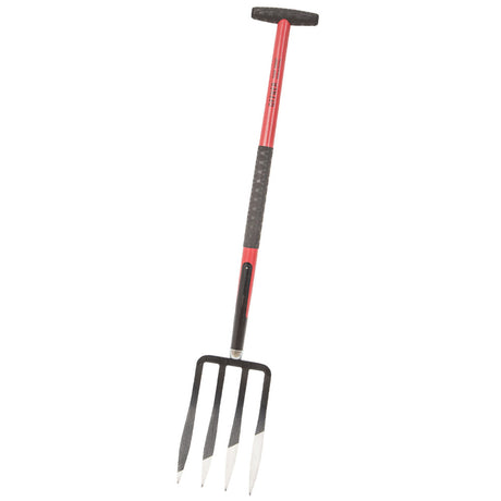 Forca da Scavo Robusta a 4 Denti con Manico da 90cm