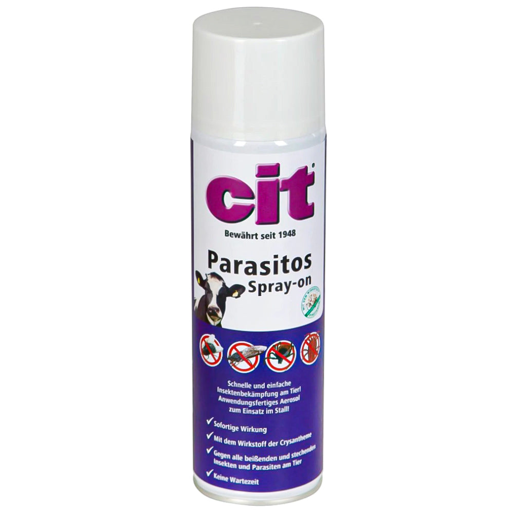 Cit Parasitos Spray - Lotta Efficace contro Insetti per Stalle