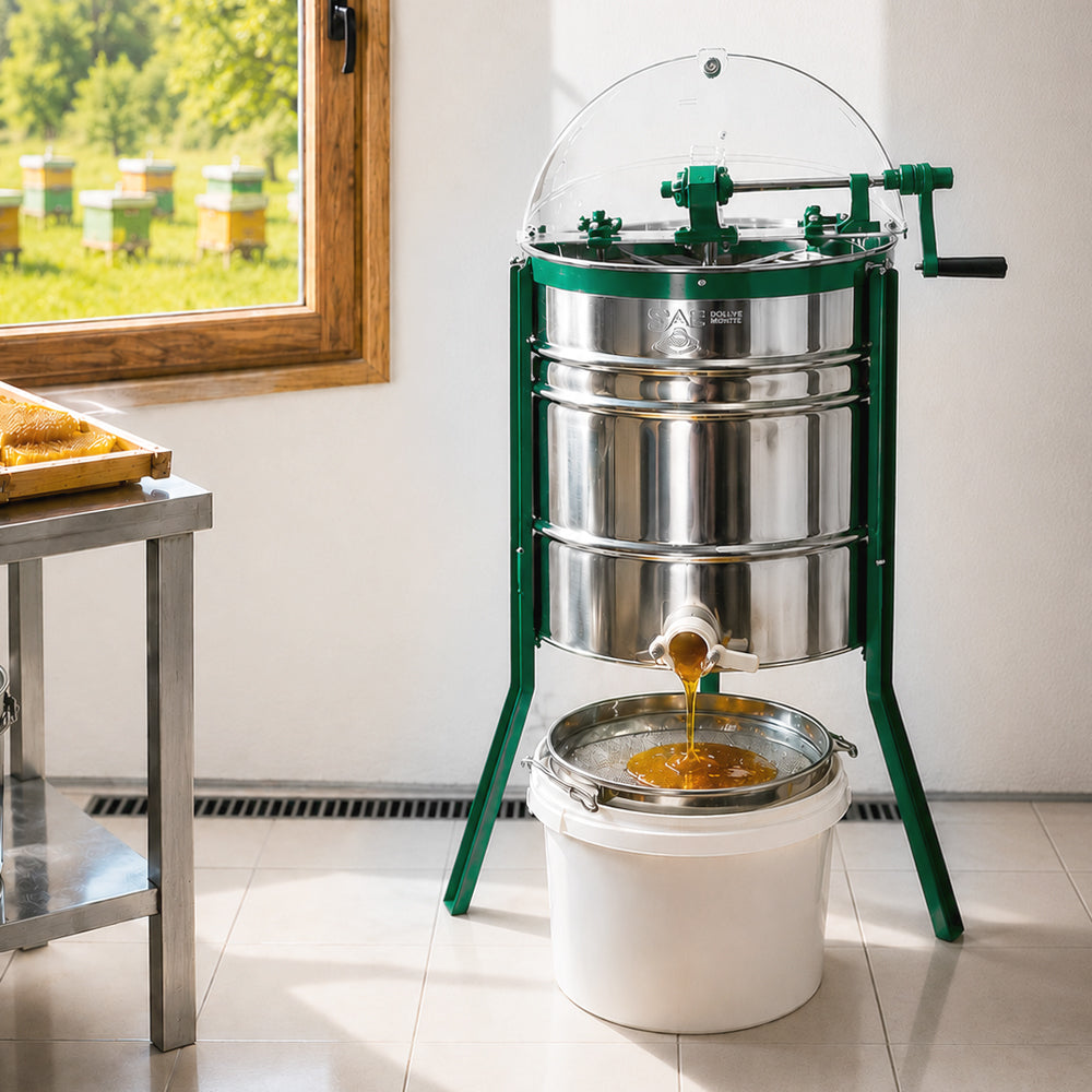 Manual Honey Extractor "Special" for 4 Dadant Frames