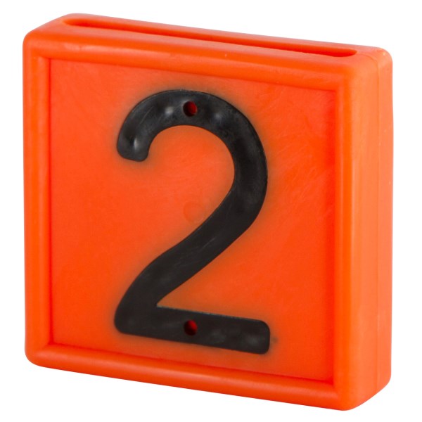 Standard identification numbers 1 digit dimensions 44 mm x 46 mm