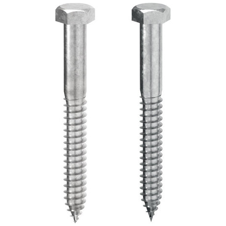 Tirafondo KOP in Acciaio al Carbonio Vite