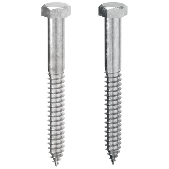 Tirafondo KOP in Acciaio al Carbonio Vite